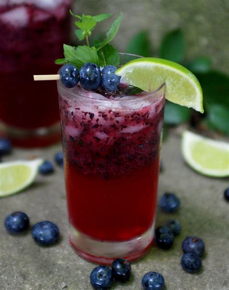Mocktail Monday Blueberry Mojito The Merrythought