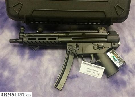 Armslist For Sale Hk Mp5 9mm Semi Auto Pistol Made In Usa By Ptr