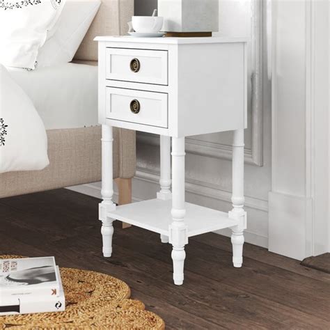 This detailed credenza can work either as a tv stand or sideboard. Kelly Clarkson Home James 2 Drawer Solid Wood Nightstand ...