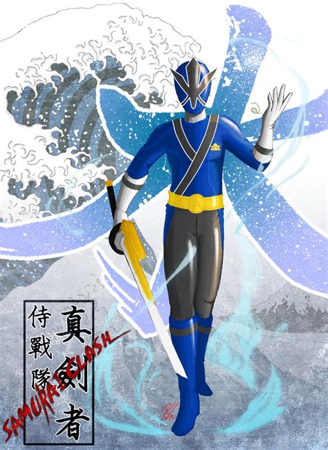 Samurai Blue By The Newkid On Deviantart