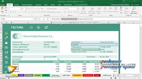 Descargar Vide02brain Facturación Y Control De Gastos En Excel