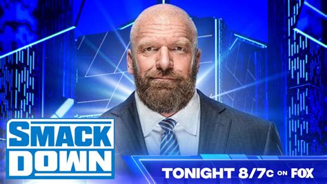 Wwe Smackdown Live Results Triple H Addresses Wrestlemania Press