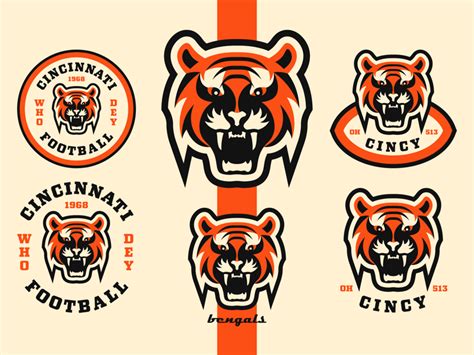 Cincinnati Bengals Concept Logo By Josh Warmouth On Dribbble