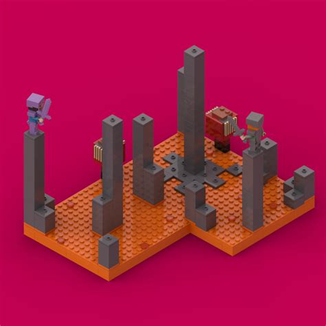 Lego Moc The Basalt Delta Duel By Legacylego Rebrickable Build With