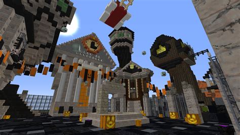 Nightmare Before Christmas Halloweentown Plot Minecraft Map