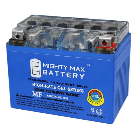 Mighty Max Battery 12 Volt 3 Ah 50 Cca Gel Sealed Lead Acid Sla
