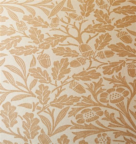 Pure Acorn Morris And Co Wallpaper Rejuvenation Powder Room Wallpaper