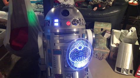 R2 D2 With Leia Hologram Youtube