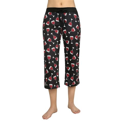 Hde Hde Womens Plus Size Sleepwear Capri Pajama Pants Sleep Capris 1x