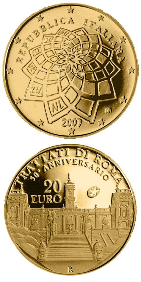 Gold 20 Euro Coins The 20 Euro Coin Series From Italy