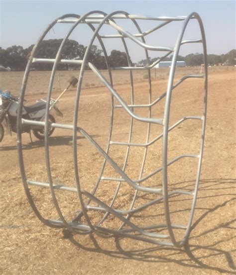 5 X As New Hay Rings For Sale 300 Each 5 Of Livestock Equipment
