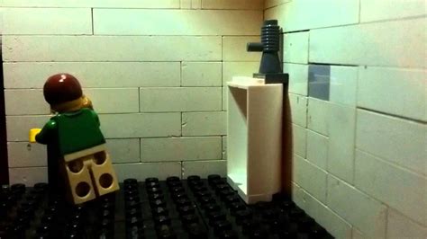 Lego Man Taking A Pee YouTube