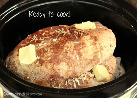 Easy Crock Pot Turkey Breast - Carrie This Home