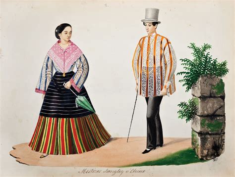 Fashion Plate 1857 Philippines Philippine History Filipino