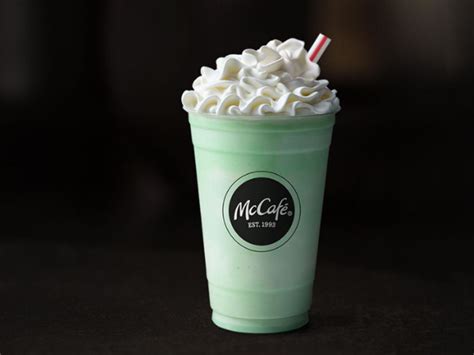 Mcdonalds Goes Green With Return Of Fan Favorite Shamrock Shake