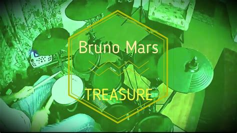 Bruno Mars Treasure 2012 Drum Cover Drumless Track Youtube