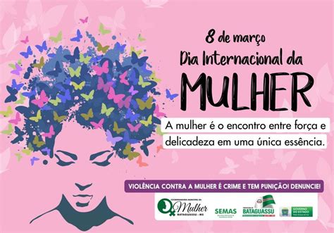 Assistência Social de Bataguassu organiza atividades alusivas ao Dia Internacional da Mulher