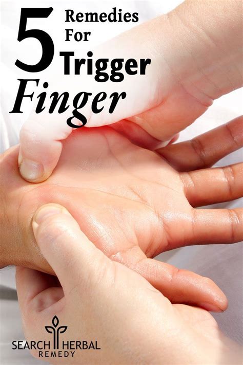 5 Remedies For Trigger Finger Trigger Finger Trigger Finger