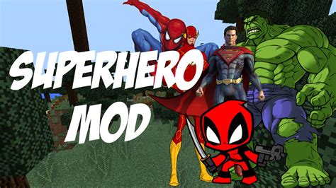Epic Superhero Mod Project Superhero Mod 8 Superheros In Mcpe