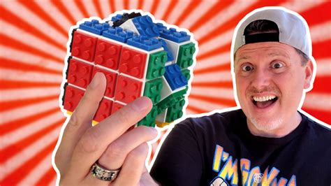 Lego Rubiks Cube Building Blocks And Puzzle Toy Come Together As One
