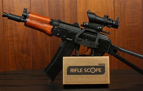 Wallpaper Weapons Machine Kalashnikov Aks74u Modification Cropped
