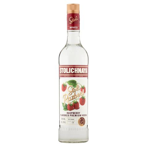 Stolichnaya The Original Stoli Razberi Raspberry Flavored Premium Vodka