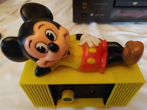 Vintage Disney Mickey Mouse Hi Fi Radio Am Concept 2000 1795 Picclick