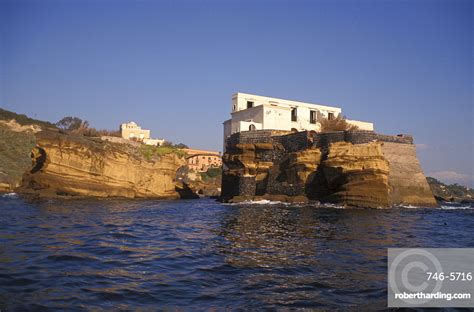 Gaiola Island Naples Campania Italy Stock Photo