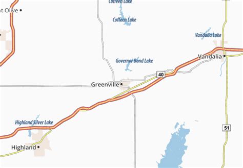 Michelin Greenville Map Viamichelin