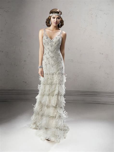 Great Gatsby Inspired Wedding Dresses