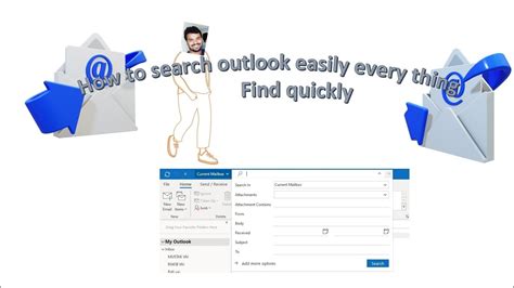 How To Search Outlook Easily Any Email Azimkhan11111 Youtube