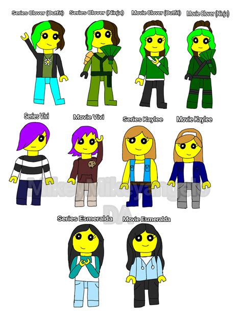 Lego Ninjago Girl Oc By Mikeymikeyangelo On Deviantart