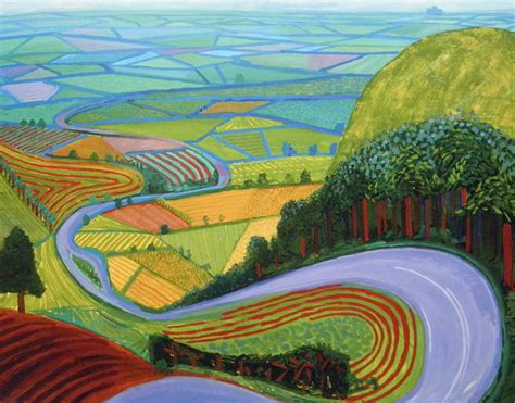 David Hockney Landscape Photography