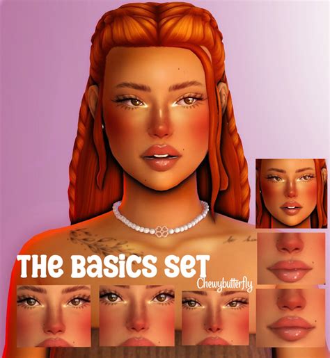 The Basics Set ♥ Chewybutterfly On Patreon Sims 4 Cc Eyes The Sims