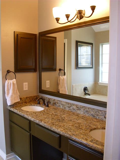 Most bathroom mirrors are frameless and simple. Double Vanity Bathroom Mirrors | Mirror Ideas