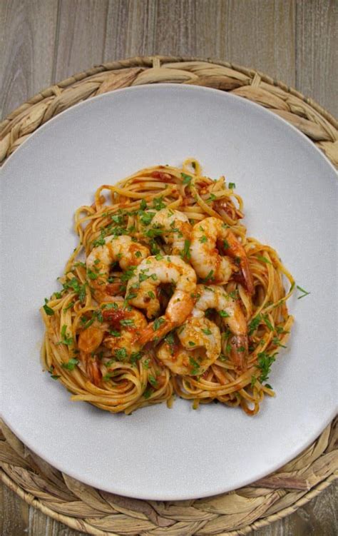 Shrimp Fra Diavolo With Linguine Always From Scratch