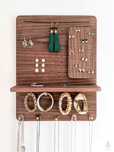 Diy Jewelry Organizer Free Plans Ugly Duckling House