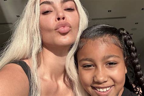 Kim Kardashian Shares Sweet Sunny Selfies With Daughter North Photos