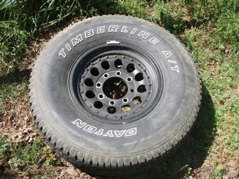 16x7 Black Wheels And 2857016 Tires For Sale Diesel Bombers