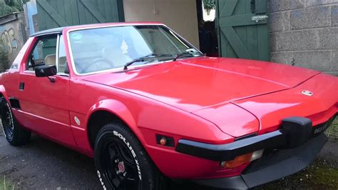 Fiat X19 1978 With 1500 Engine And 5 Speed Gearbox Youtube
