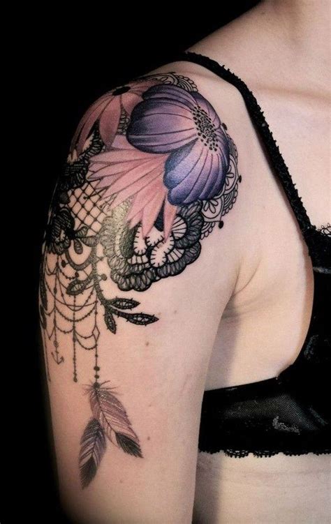 30 Lace Tattoo Designs For Women For Creative Juice Lace Tattoo