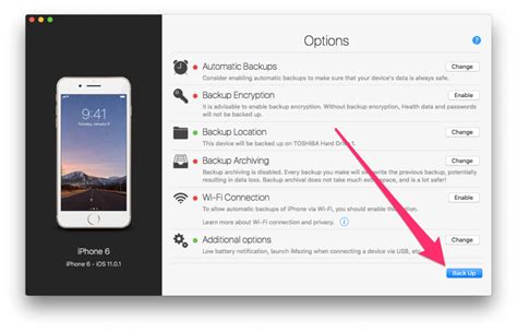 Click on the 'start transfer' button to start backing up the process. How to Backup iPhone or iPad to External Hard Drive with ...