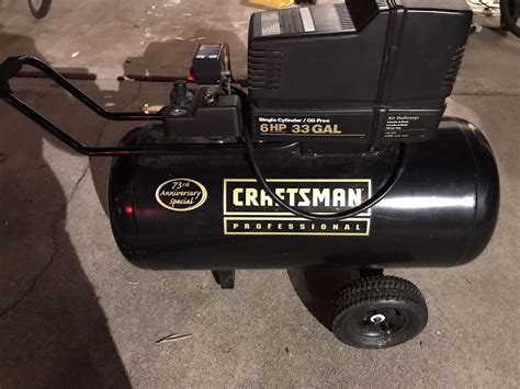 Craftsman 73rd Anniversary Edition 33 Gal 6 Hp Air Compressor For Sale