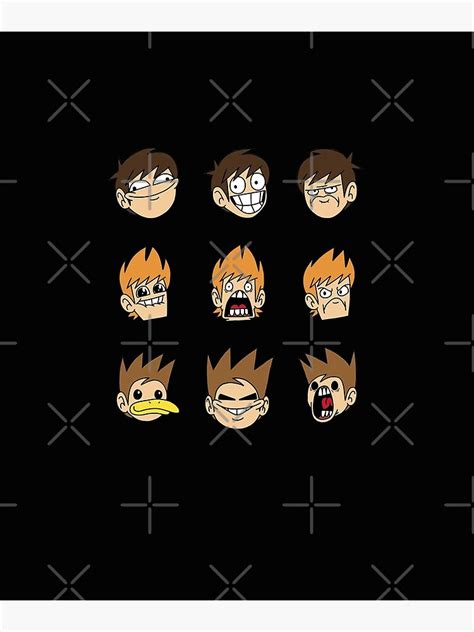 Eddsworld Eddmoji Funny Poster By Ccommoncustomer Redbubble