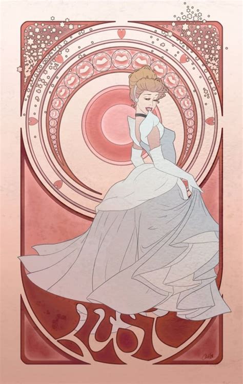 Seven Deadly Sins Cinderella Disney Princess Art Popsugar Love