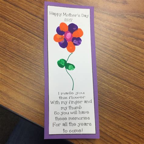 Mothers Day Bookmark Hooray For Tk