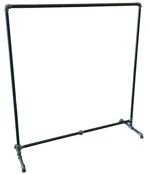 Retail Store Fixture Industrial Style Clothing Rack Pipe