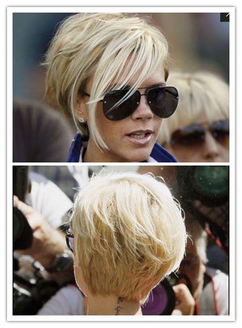Victoria beckham hairstyles short hair. Pin on Short haircuts