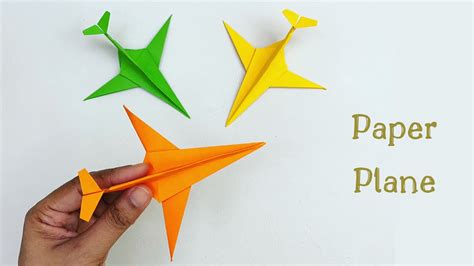How To Make Easy Paper Airplane ️ For Kids Nursery Craft Ideas
