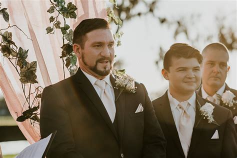 The idea that a wish would be granted came from the notion that water. Rose Gold & Blush Wishing Well Barn Wedding - Eryca and ...